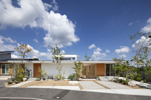 【農地転用】中庭を囲う平家のコートハウス OPEN HOUSE