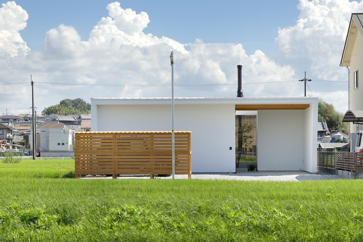 斑鳩町・中庭を囲うコートハウス