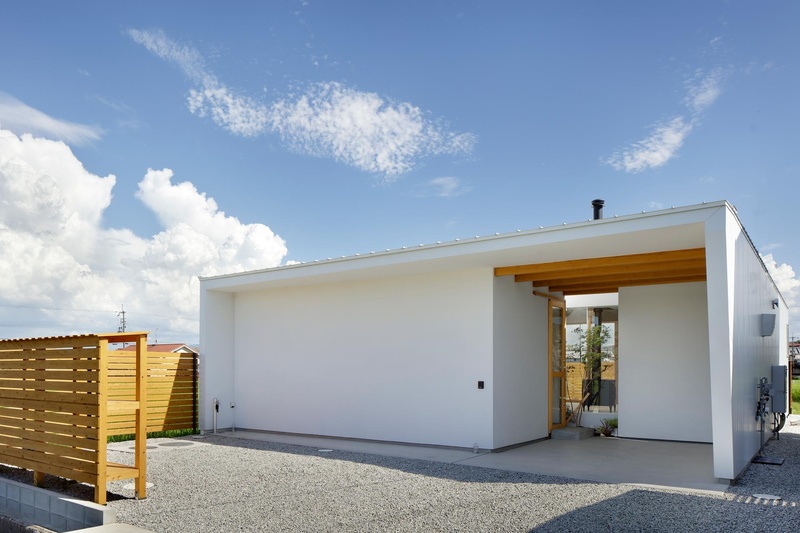 斑鳩町・中庭を囲うコートハウス